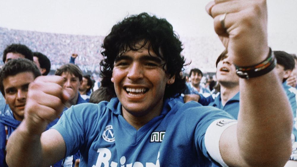 Imagen de película: Diego Maradona